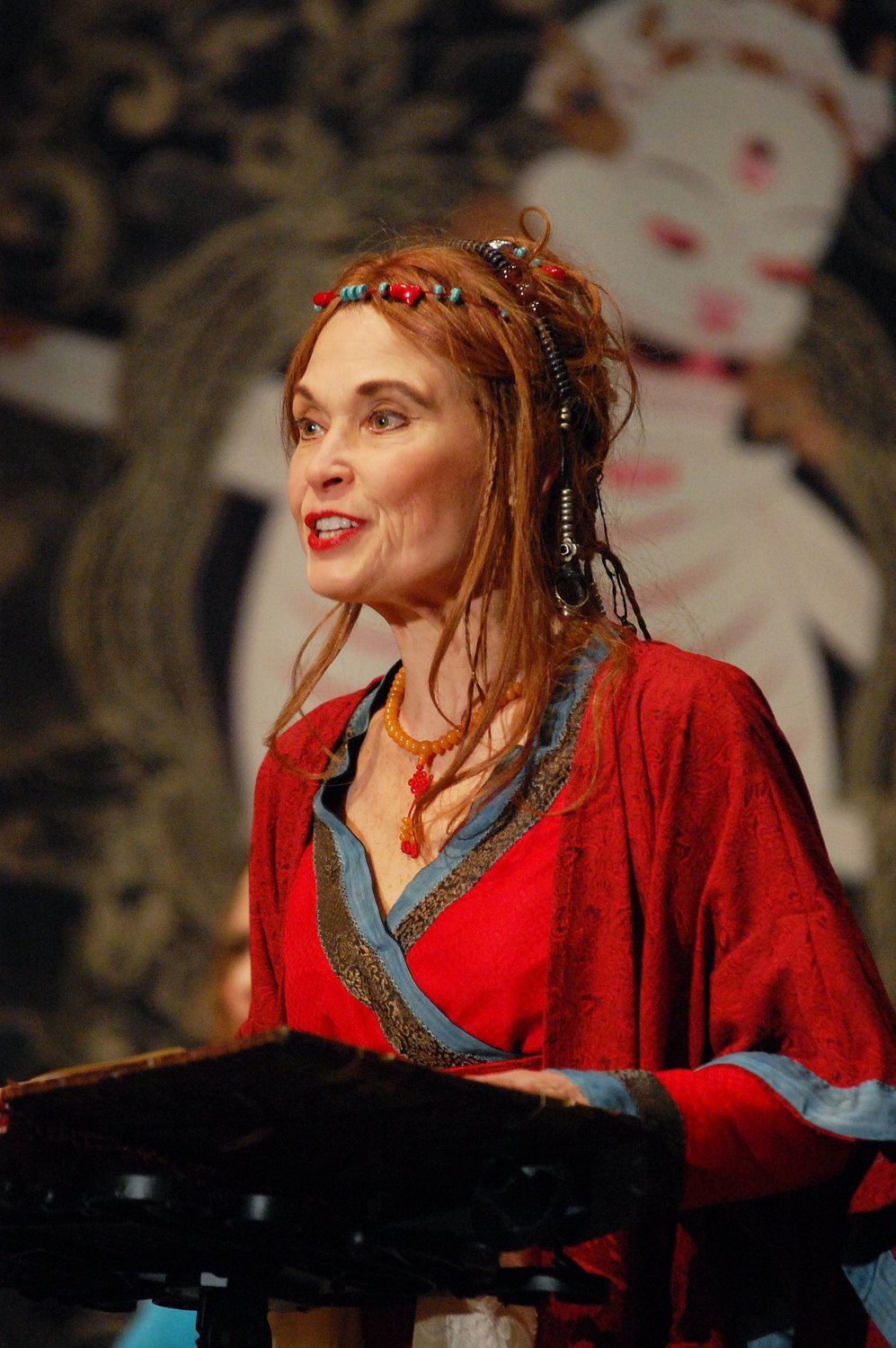 Joanna Rotté portraying Yeshe Tsogyal