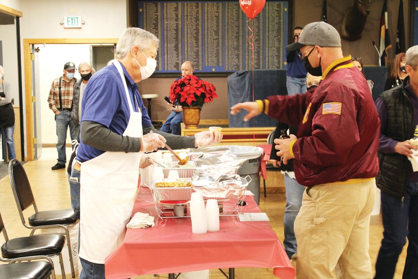 Chili is served at the 11th Annual Arvada Fire Chili Cook Off.