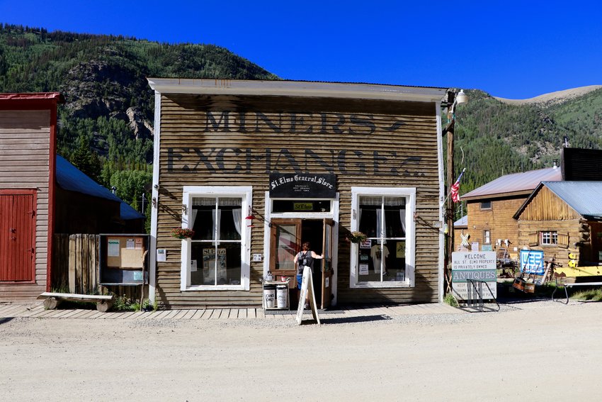The St. Elmo General Store, which still operates during the summer months.