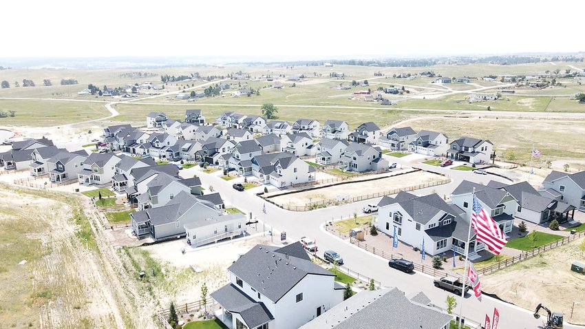 New homes in Elbert County are shown on the county's website, where a notice is posted seeking a consultant to assess the county's housing needs.