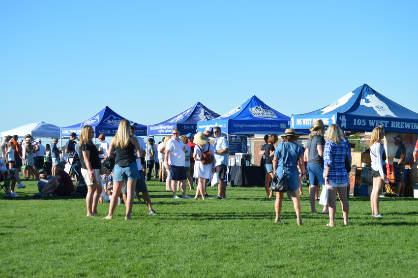 A variety of local breweries were at the Lone Tree “Craftoberfest” on Sept. 24.