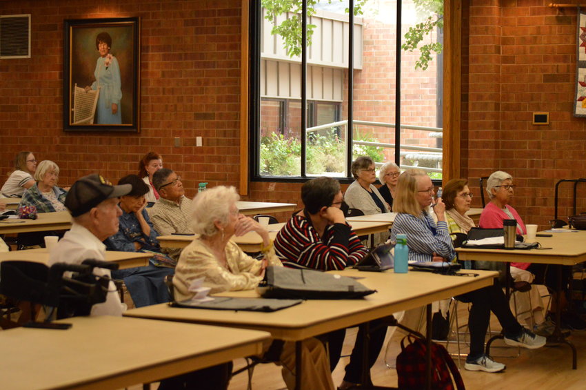 An estimated 90 people attended the Sept. 21 “Senior Safety Symposium” in Englewood.
