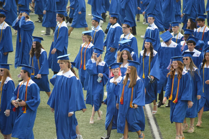 Cherry Creek High School had 918 graduates to celebrate at the May 24 commencement ceremony.