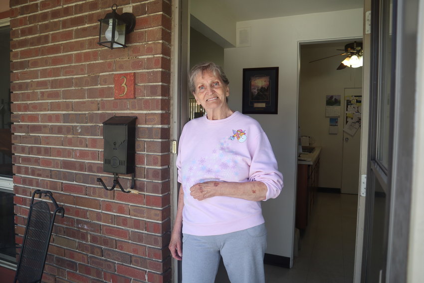 Sherry Johnson, 79, have lived in Geneva Village for nearly 8 years. Johnson said she lives on a fixed income of $1,391 each month, which she receives from her pension. With the City of Littleton mulling plans that may force residents to relocate, possibly permanently, Johnson said she fears where else she could afford to rent in the city.