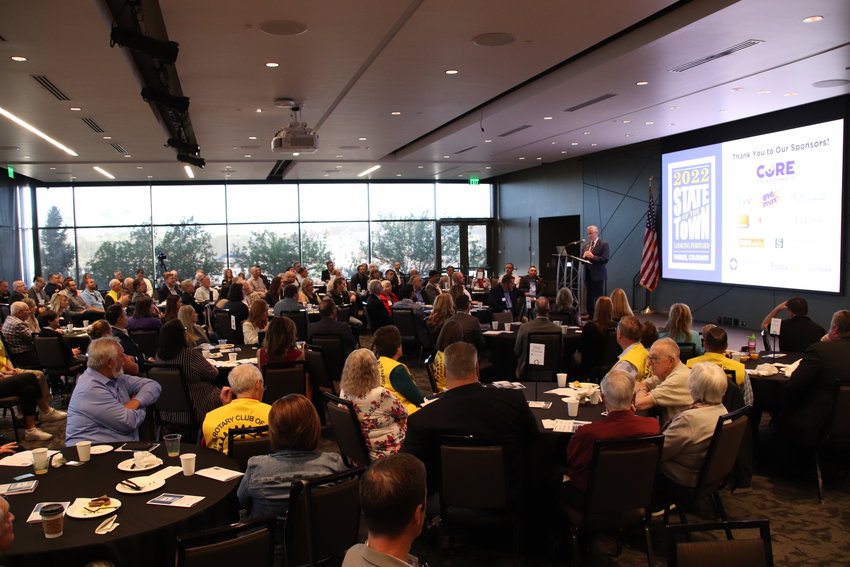 The State of the Town event was hosted by the Town of Parker and The Rotary Club of Parker May 12 at the PACE Center.