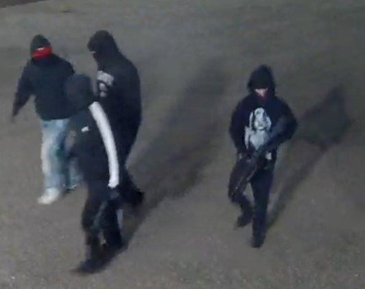 Weld County law enforcement, including the Fort Lupton Police Department, is looking for these people wanted in connection with four armed burglaries of car dealerships.