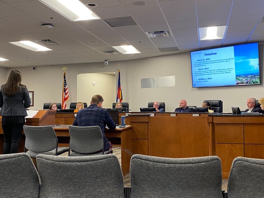 During its July 18 meeting, the Centennial City Council discussed potential regulations it may consider implementing to address noise concerns regarding outdoor pickleball courts.