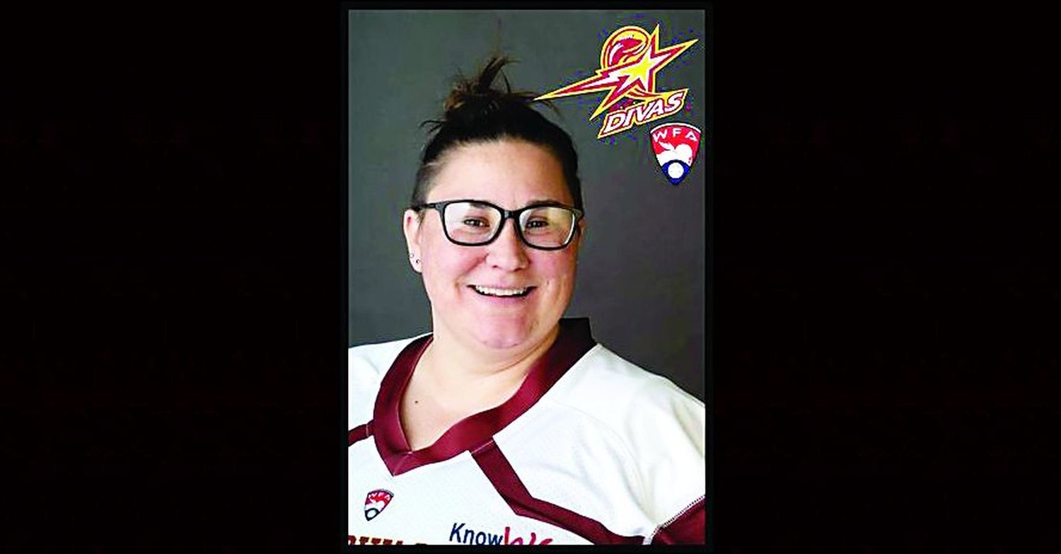 Christie Duffy&rsquo;s DC Divas player headshot. The DC Divas are a part of the Women&rsquo;s Football Alliance and are in the National Conference and Northeast Region of the Women&rsquo;s Professional Division.
