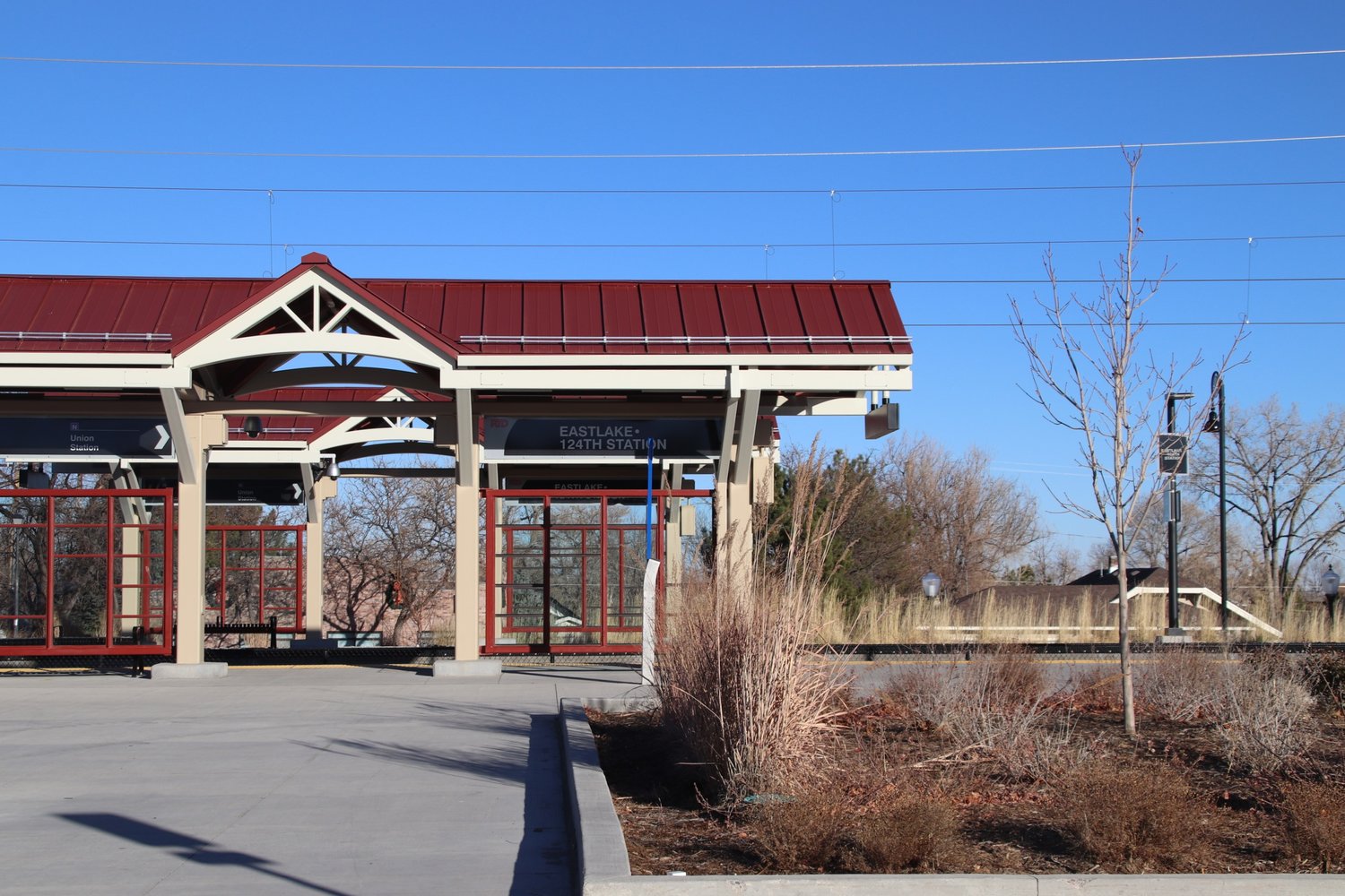 Thornton&rsquo;s 124th-Eastlake RTD station. The area is poised to be redeveloped.