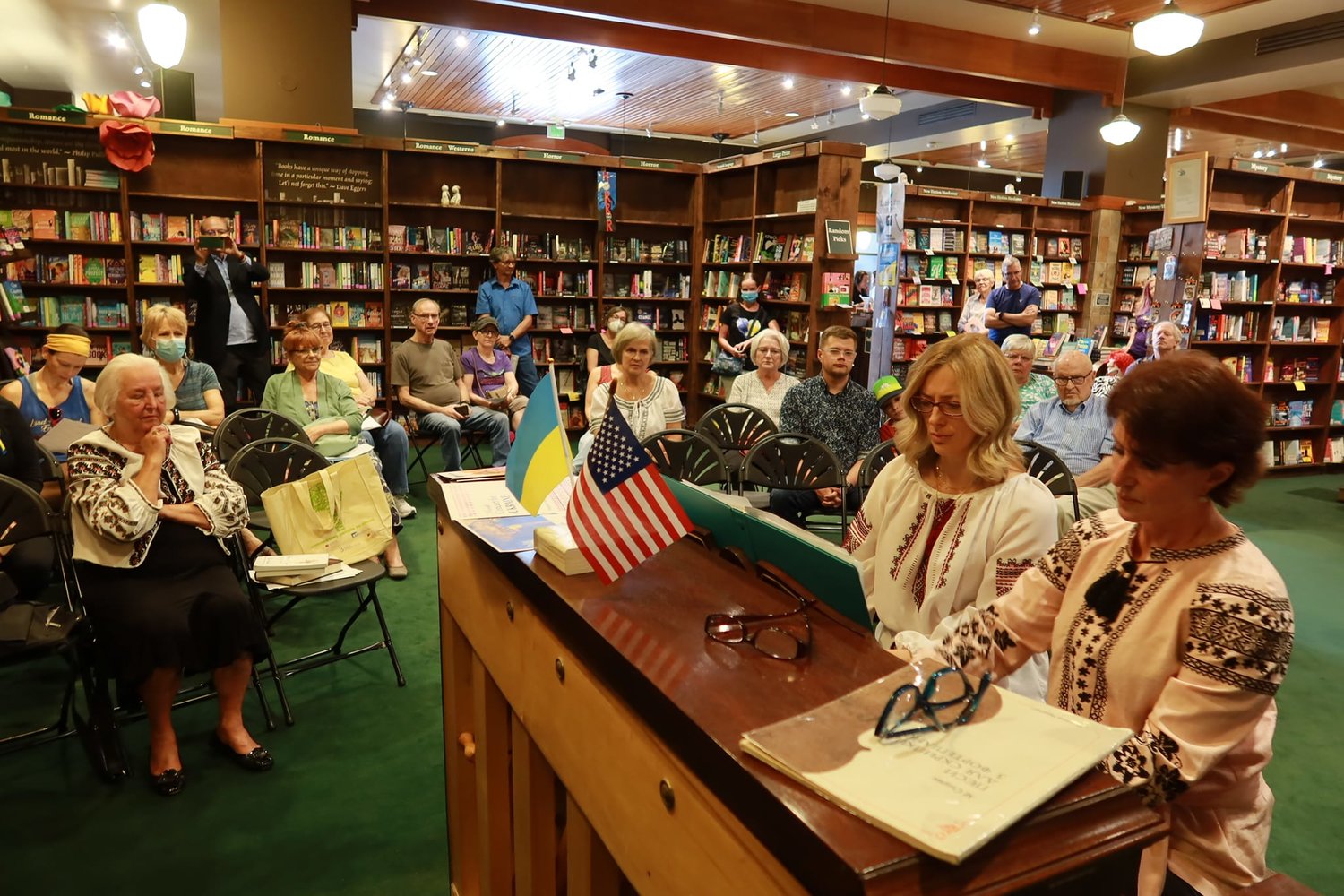 Ukrainians of Colorado's previous event was hosted by the Tattered Cover, educating people on Ukrainian culture, history, and music.