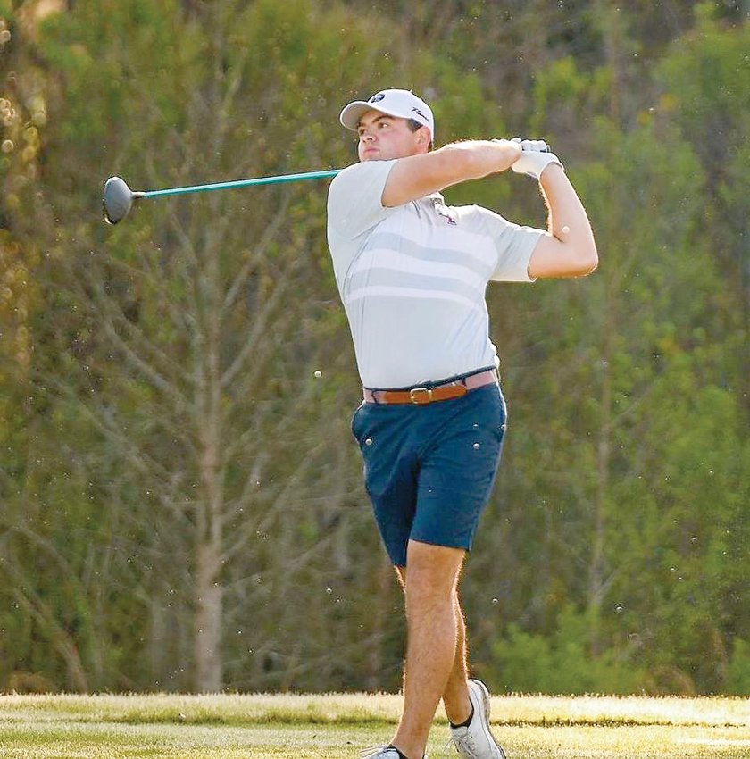 FLAMES' GOLFER Evan Spence ended his career at Lee with Academic All-America honors.