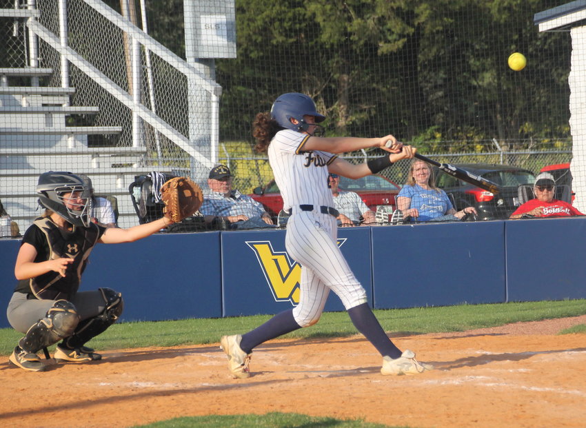 WALKER VALLEY'S Addison Woodall went 3-for-3, with a double, plus drew a walk, drove in a run and scored twice in Monday's game at East Hamilton.