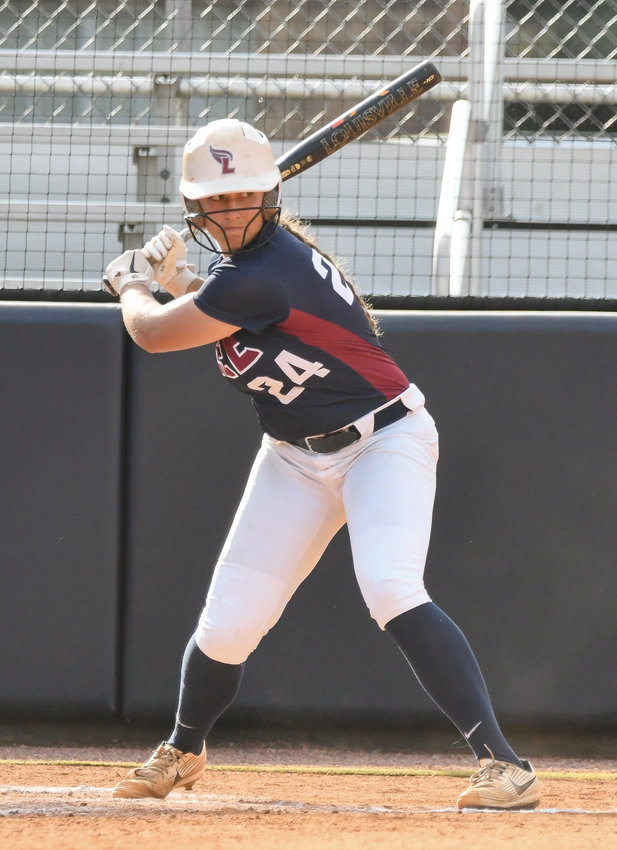 LEE UNIVERSITY'S Janina Remley recorded two bases-loaded walks to help the Lady Flames beat Montevallo 7-5 in the Gulf South Conference Tournament, in Oxford, Ala. Lee plays
