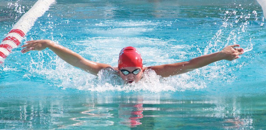 THE CLEVELAND Waterdogs' Gracelyn Dauphinais won five individual races at the 62nd annual Bill Caulkins City Meet in Fort Oglethorpe, Ga., over the weekend. Dauphinais finished the meet as one of just three swimmers to post a perfect 100 score.