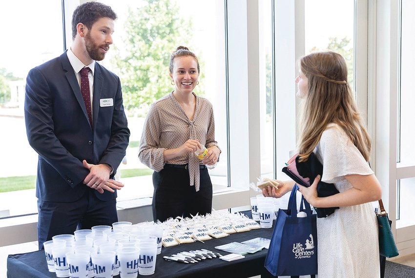 Lee students had the opportunity to meet with firms at a recent recruiting and networking event held on campus.