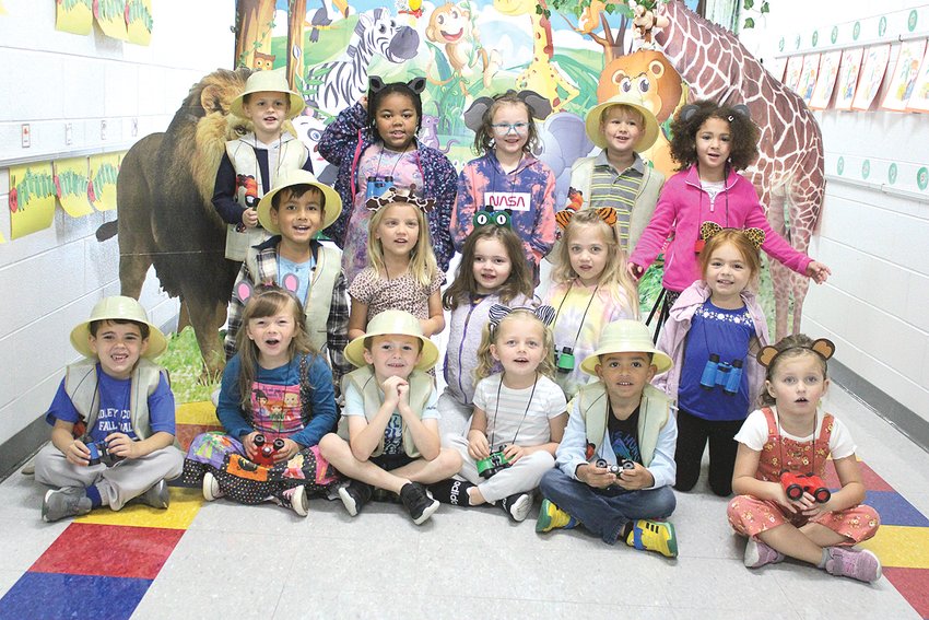 For Rock Your School Day this year, Waterville kindergartens went wild in the safari.
