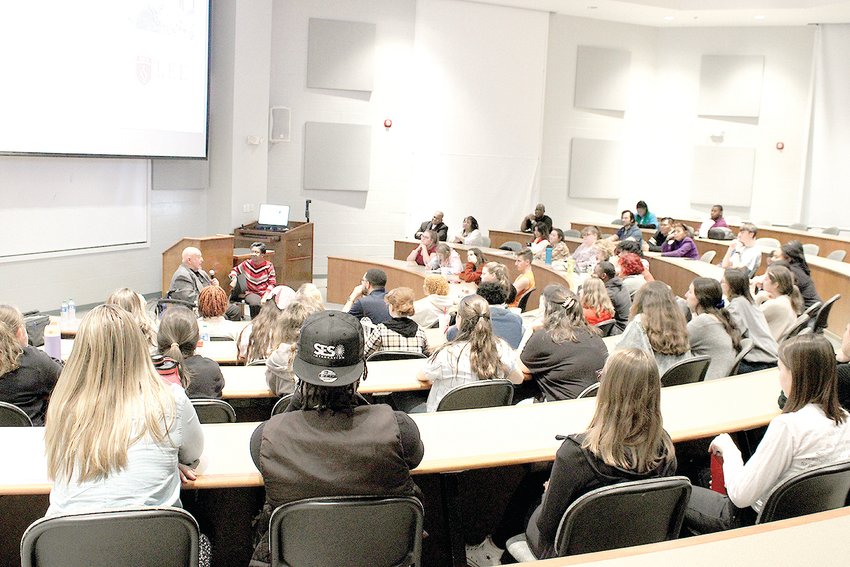 DOZENS OF STUDENTS attended the evening of &quot;Conversations with Clevelanders&quot; on Jan. 19.