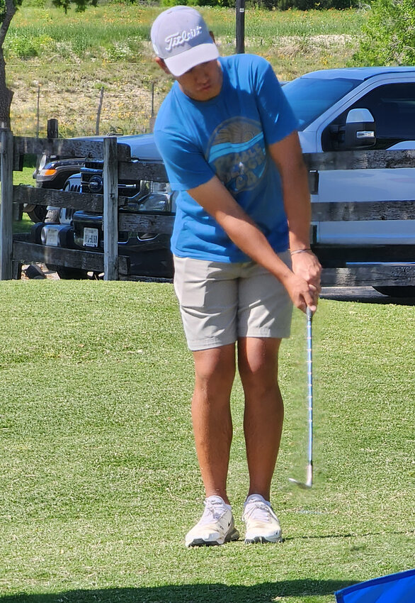 Aledo senior Braylon Mahanay will compete at the Class 5A Boys State Golf Tournament in Georgetown Monday and Tuesday, May 22-23.