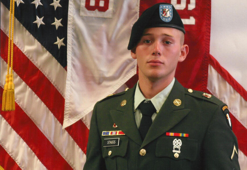 At only 19 years old, Austin Staggs became a casualty of war. His mom, Kaye Jordan, and the Gold Star Families honor his memory and the memory of many other solders who died in battle.