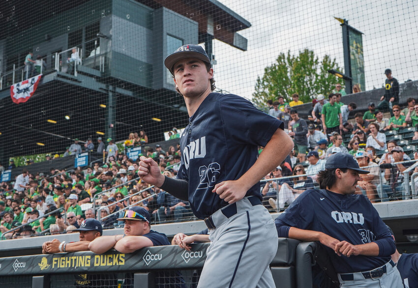 Former Aledo Bearcat Max Lucas and Oral Roberts University will be competing in the College World Series in Omaha beginning this weekend. The Golden Eagles open play against TCU.
