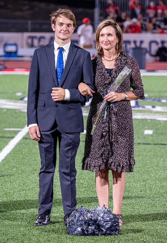 Senior Wilson Winchester is shown with his mother, Tara Winchester.