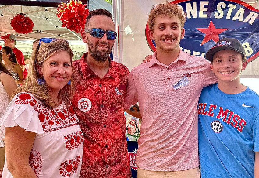 Adeana, Jared, Andrew, and Noah were able to allend the Ole Miss vs. Louisiana game at the beginning of October.