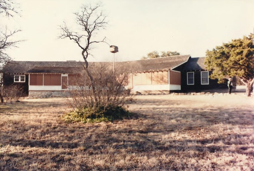 The Club House on the El Chico Ranch, as seen in 1976