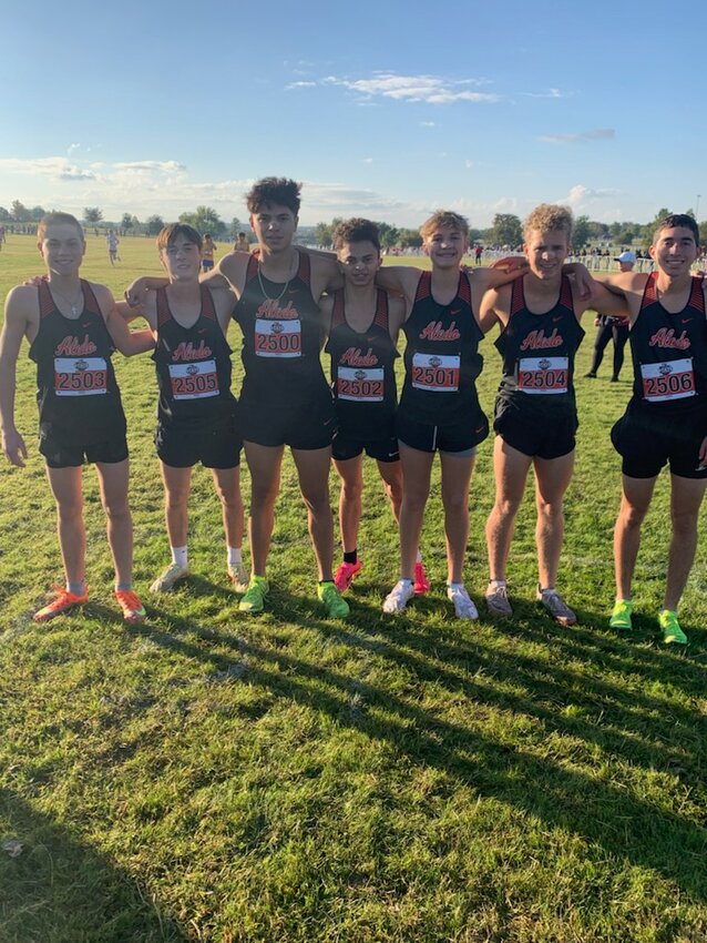 The Aledo Bearcats finished 10th at the Class 5A State Cross Country Meet.
