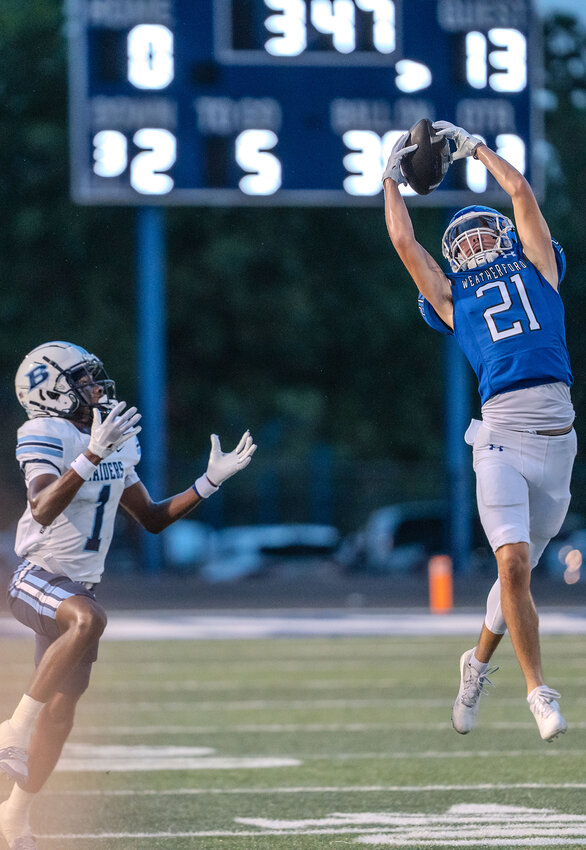 Reno McCrory makes a catch.