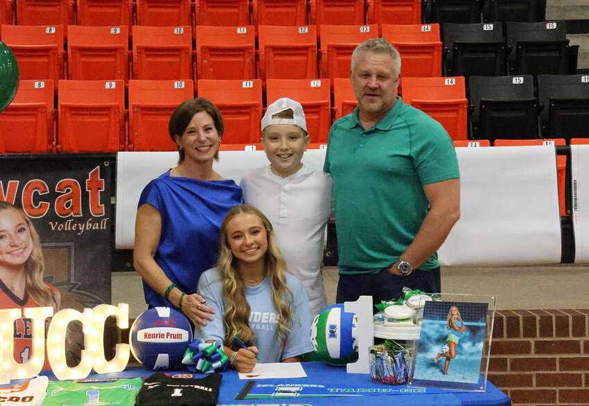Kenrie Pruitt – Texas A&M Corpus Christi, volleyball.Tye, Kristine and Kade Pruitt