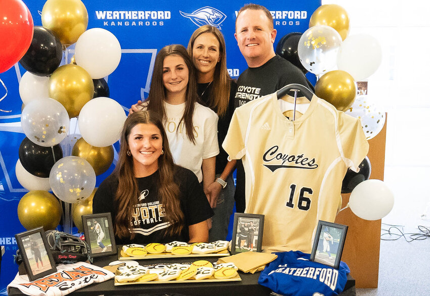 Kinley Kemp  -  Weatherford College, softball