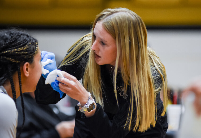 Weatherford College Associate Athletic Trainer Ryleigh Hyles