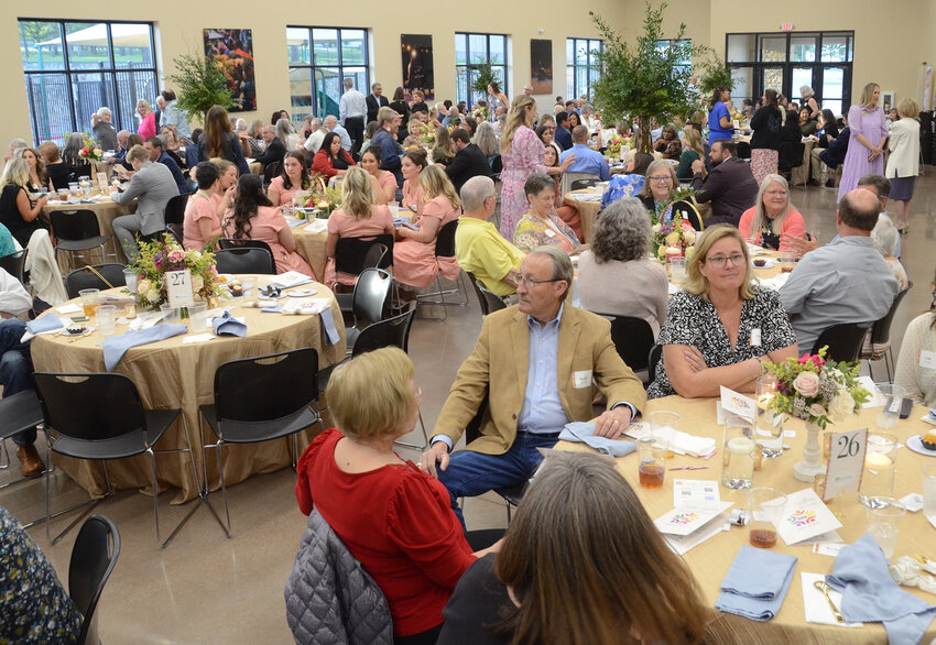 The banquet was held at Willow Park Baptist Church.