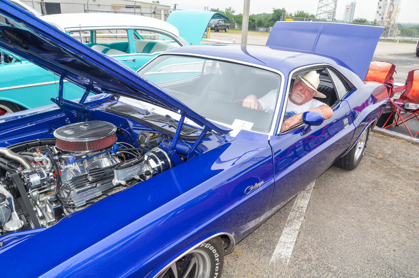 Cruisers vice president Mike Allred said his 1972 Dodge Challenger was “All eat-up with rust” when he began a six year rebuild on it.