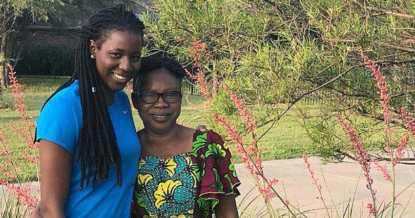 Lucy 1 When Lucy Ibeh's mother, Lucy, visited Aledo in May on Mother's Day, it.was the first time in three years she had seen her basketball star daughter.