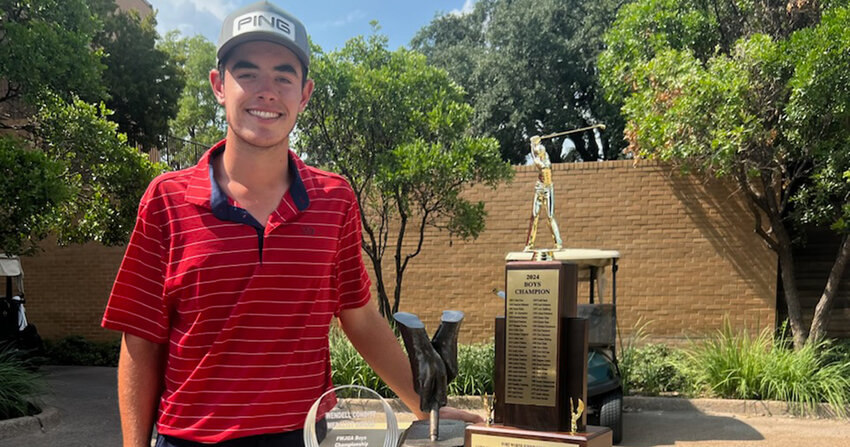 Aledo’s Braden Stokes won the championship of the Fort Worth Junior Golf Association Junior Boys tournament this past week, the second Aledo Bearcat to do so in three years.