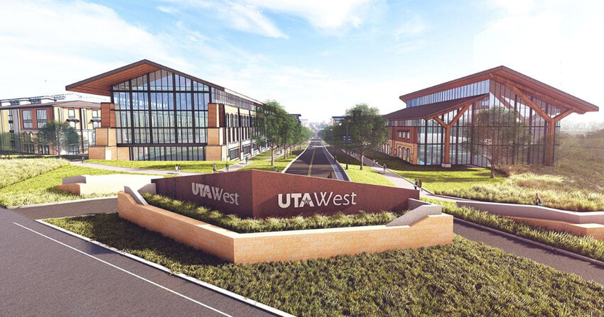 Positioned at the intersection of I-30 and I-20 in Walsh Ranch, the new UTA West campus is expected to begin welcoming students as early as fall 2028. UTA West will be developed as part of a multiyear plan to serve more than 10,000 students.