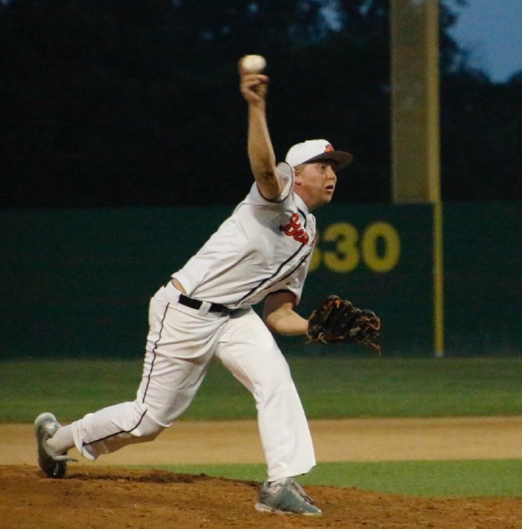Aledo senior Kannon Brown was back on the hill for the Bearcats after a two-week precautionary layoff. The Bearcats fell to Saginaw in the District 6-5A finale Friday at Aledo. Photo by David Andrews