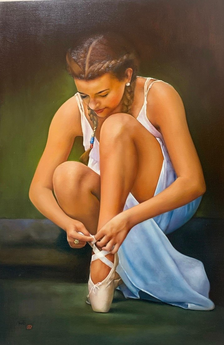 Ballerina by Johnny Hogue Adult in Oil