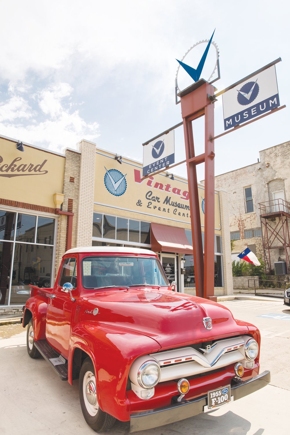 The Vintage Car Museum and Event Center is one of Weatherford's favorite attractions.