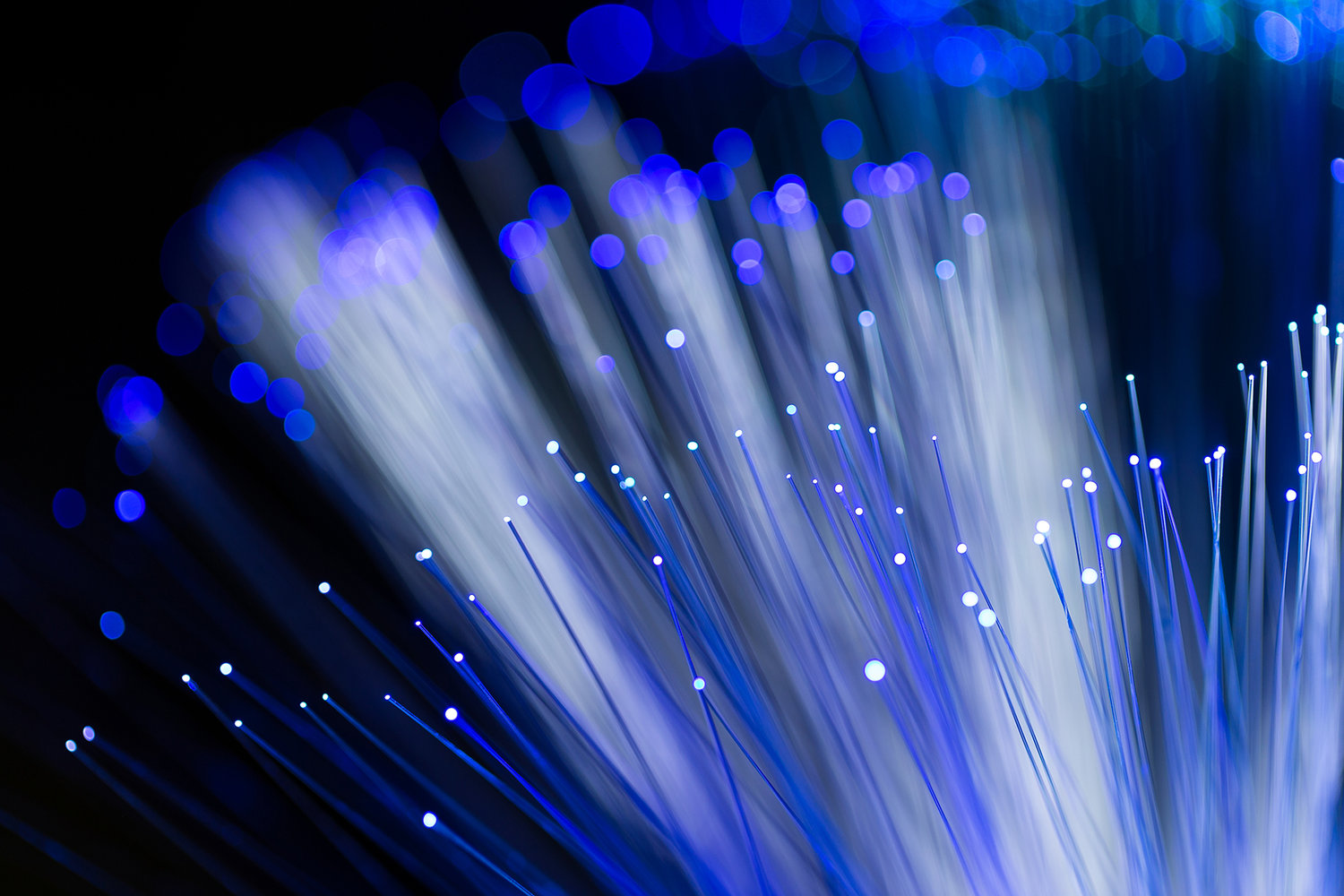 Internet technology fiber optic background