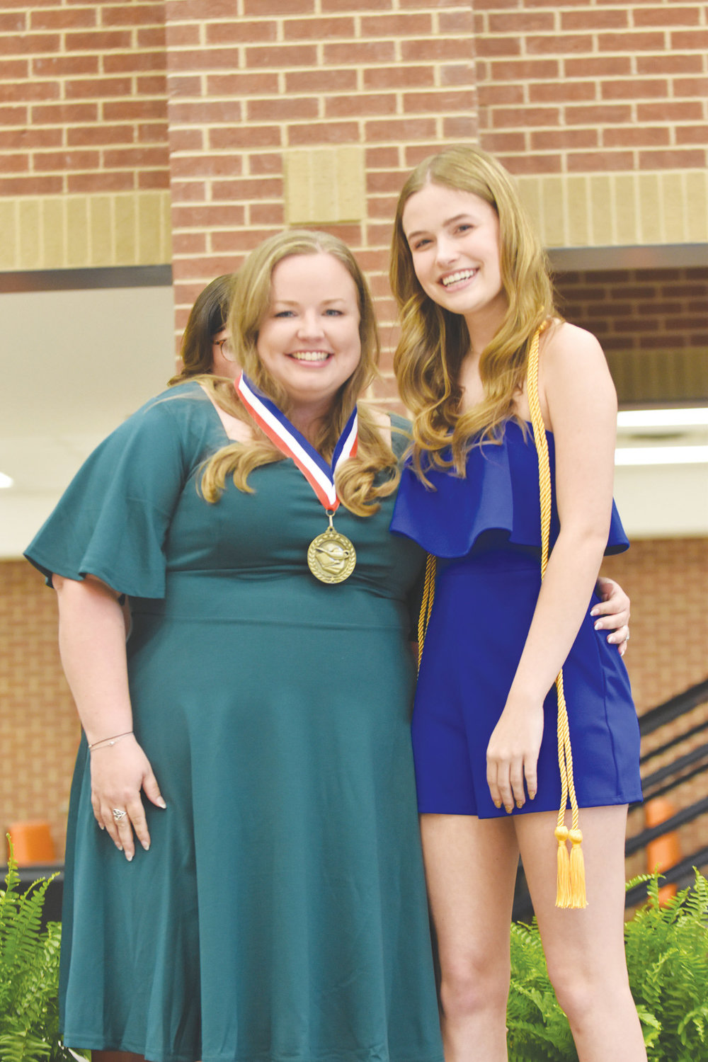 Payton Brooks is the daughter of Steve and Lorna Brooks. Payton plans to attend Texas A&M’s Public Health Program, go to nursing school, and become a pediatric nurse. Payton honored Mrs. Courteney Goforth