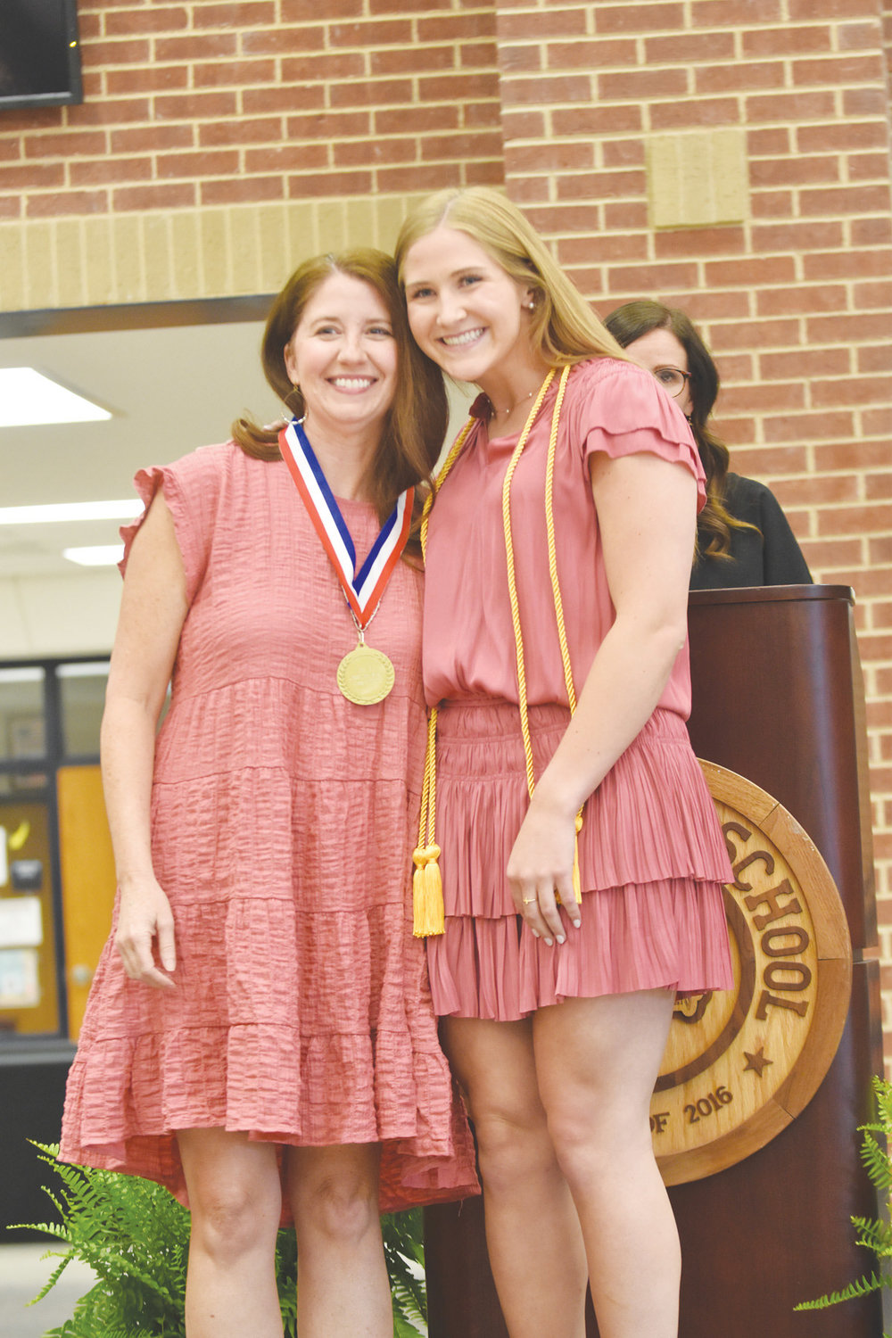 Josephine Harvey is the daughter of William and Kate Harvey. Her plans are to attend Texas A&M University and major in nurse anesthesia. She honored Mrs. Jenni Meador.