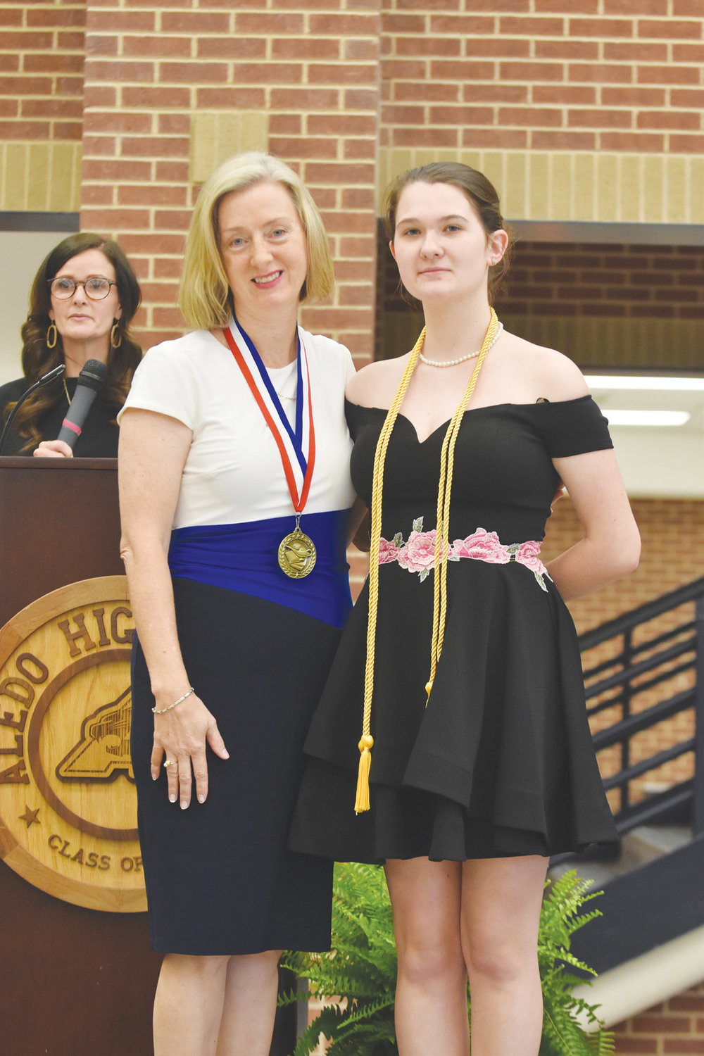 Taylor Hobbs is the daughter of Michelle Preston and David Hobbs. She plans to attend Embry-Riddle Aeronautical University and become a software engineer. She honored Mrs. Julia Reynolds.