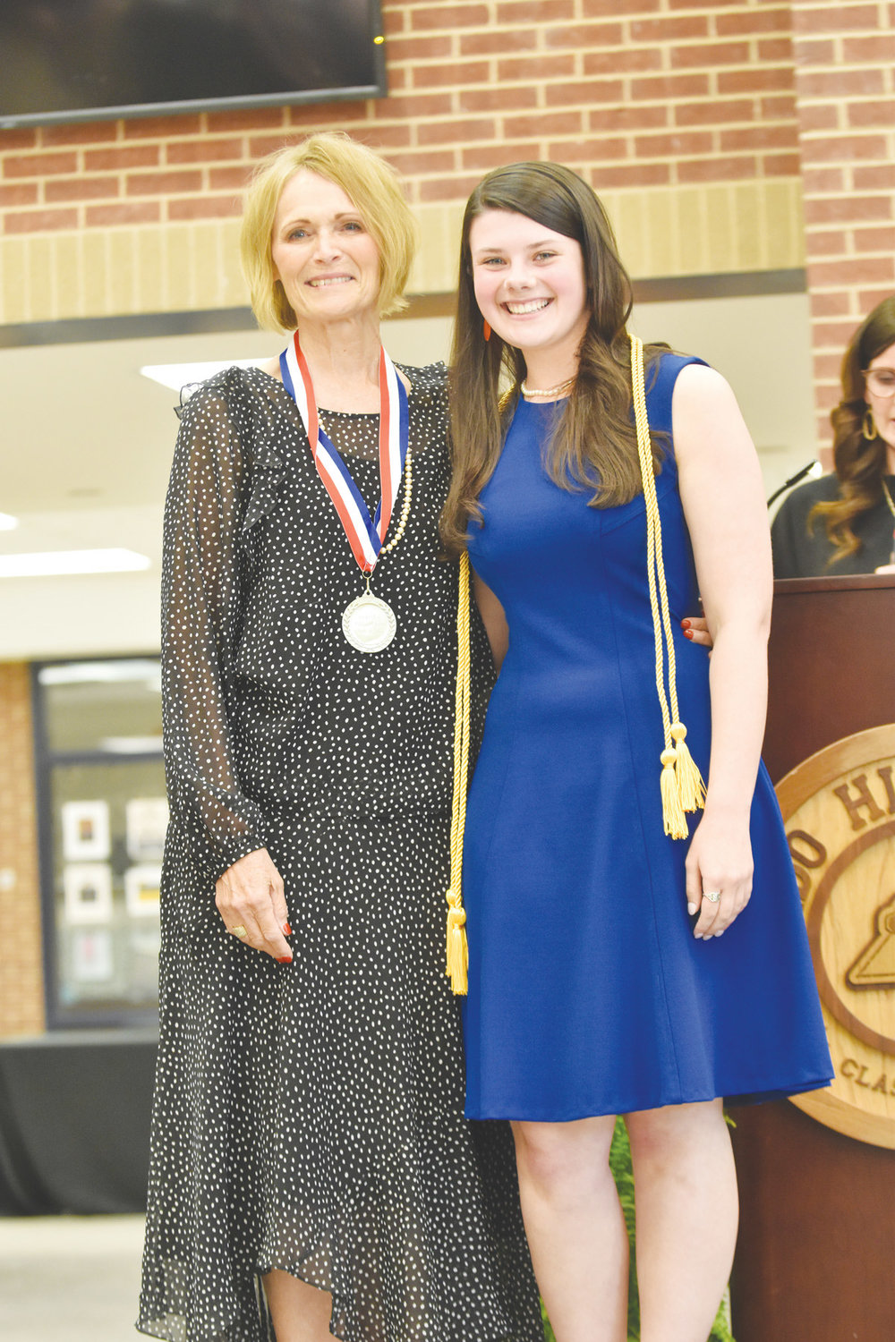 Ashlea McIntire is the daughter of Kevin and Becki McIntire. Ashlea plans to attend Baylor University as a biology major on the pre-med track with an end goal of becoming a pediatric oncologist. She honored Mrs. Debbie Reedy.