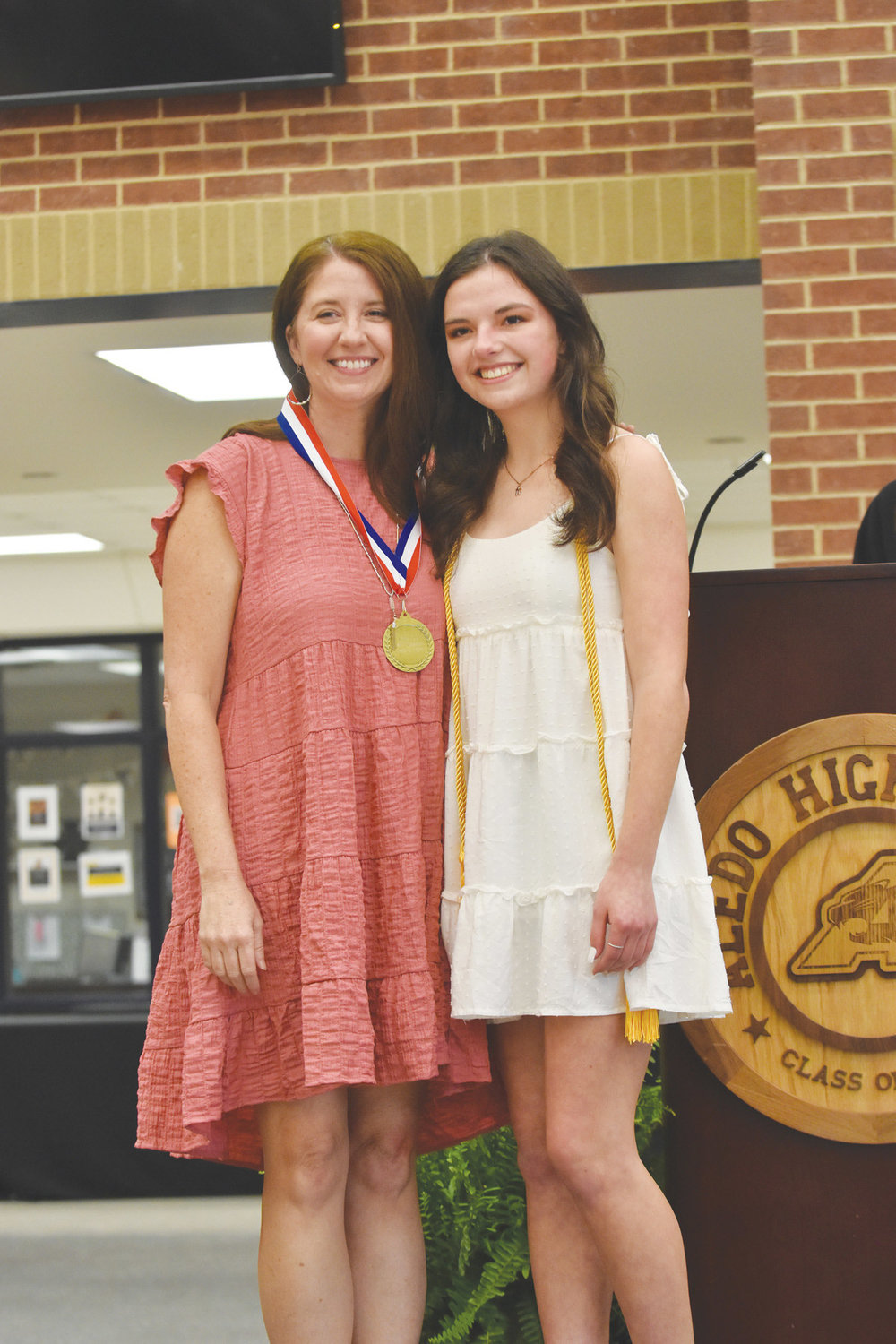 Faith Rudzinski is the daughter of Kris and Dawn Rudzinski. Faith plans to attend Texas A&M University, major in biomedical sciences, and pursue a career in pediatric emergency medicine. she honored Mrs. Jenni Meador.