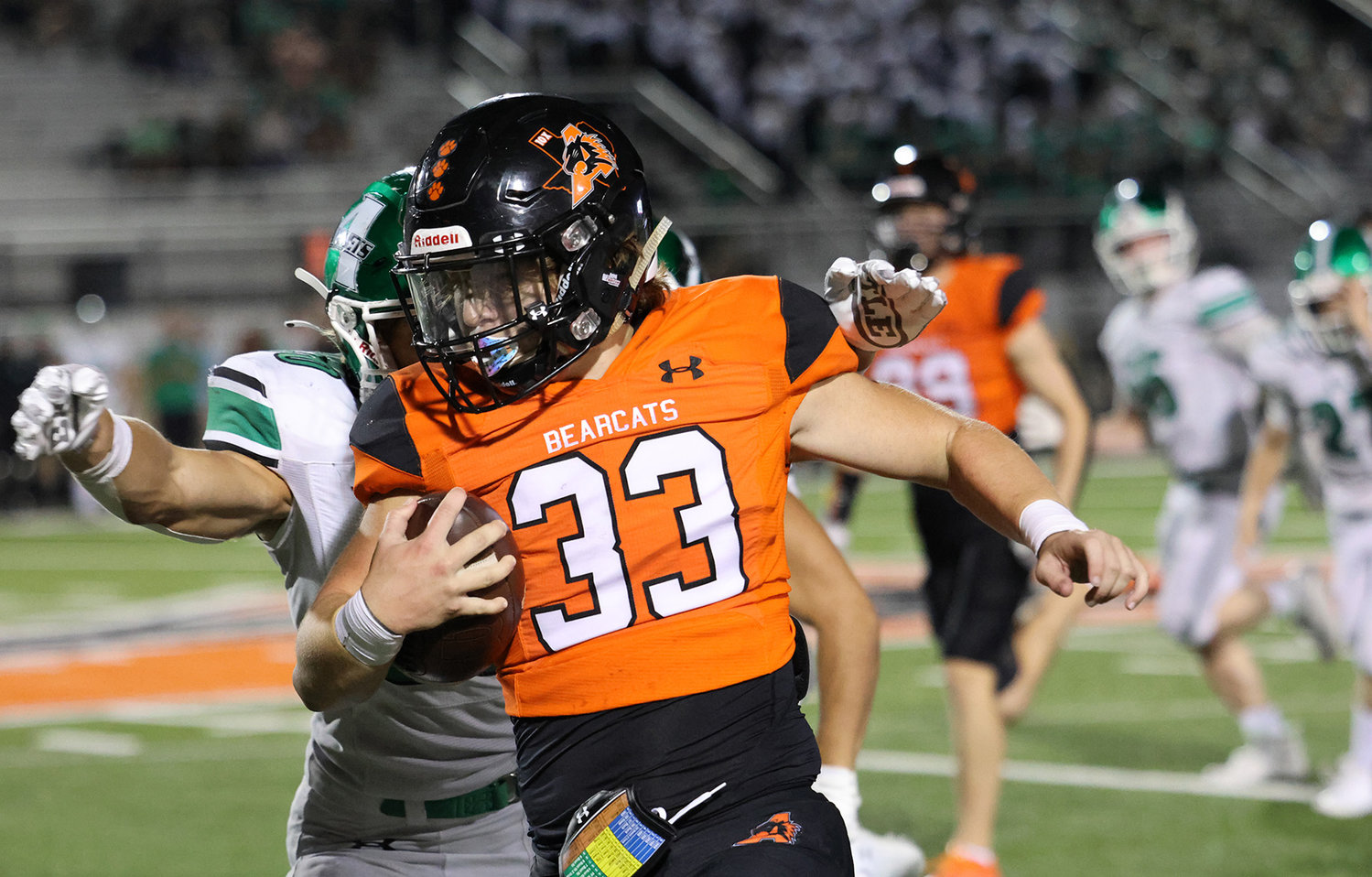 Ryan Morton had three carries for 34 yards against Azle on Sept. 16.