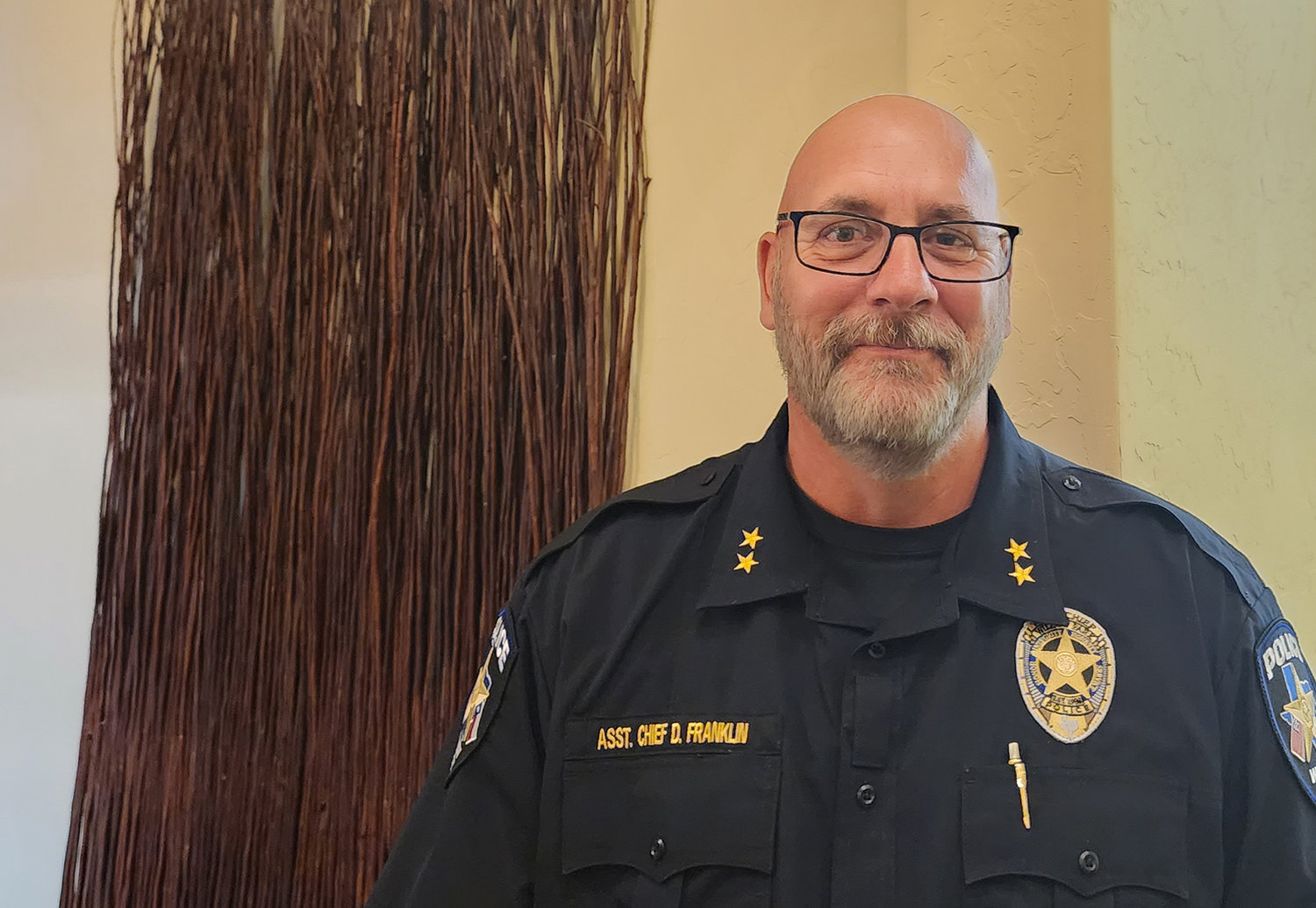 Daniel Franklin assumes the role of interim chief of the Willow Park Police Sept. effective March 24.