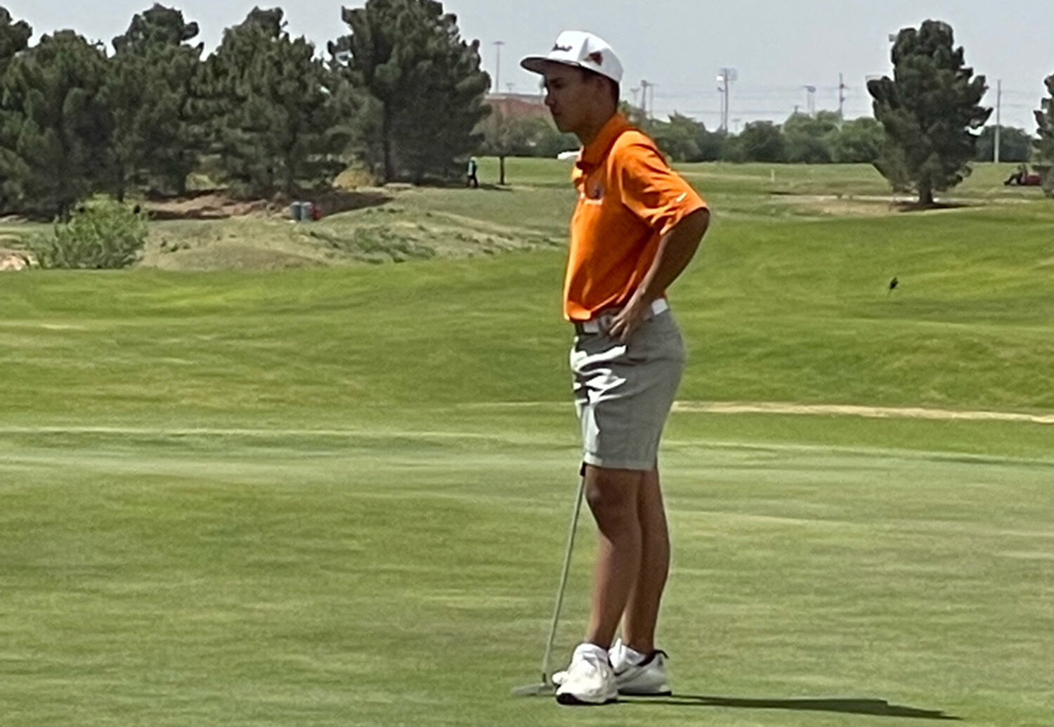 Aledo senior Braylon Mahanay will compete at the Class 5A Boys State Golf Tournament May 22-23 after qualifying from the 5A Region 1 Tournament in Lubbock.