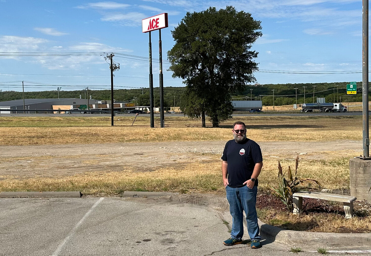 Mark Labadie, the new owner of Willow Park Ace Hardware, has big plans for improving the business.